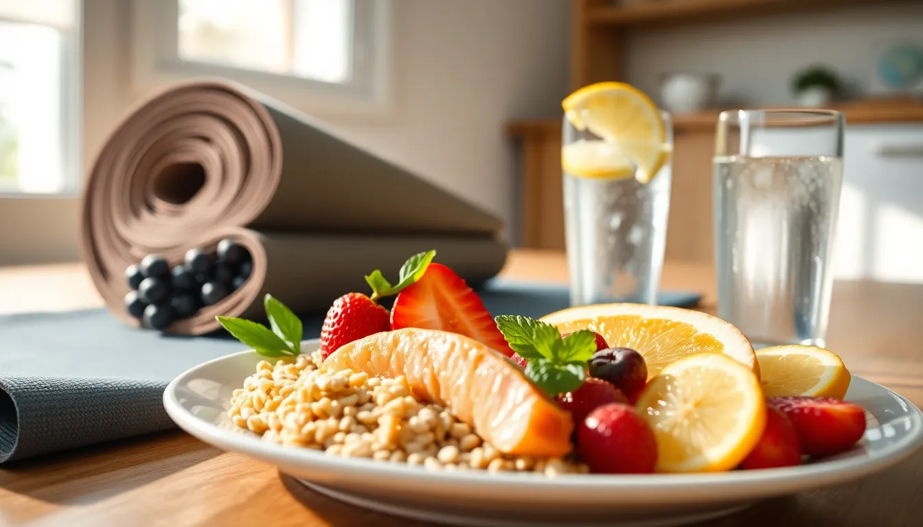 골프 건강 관리에 도움 되는 운동 모습