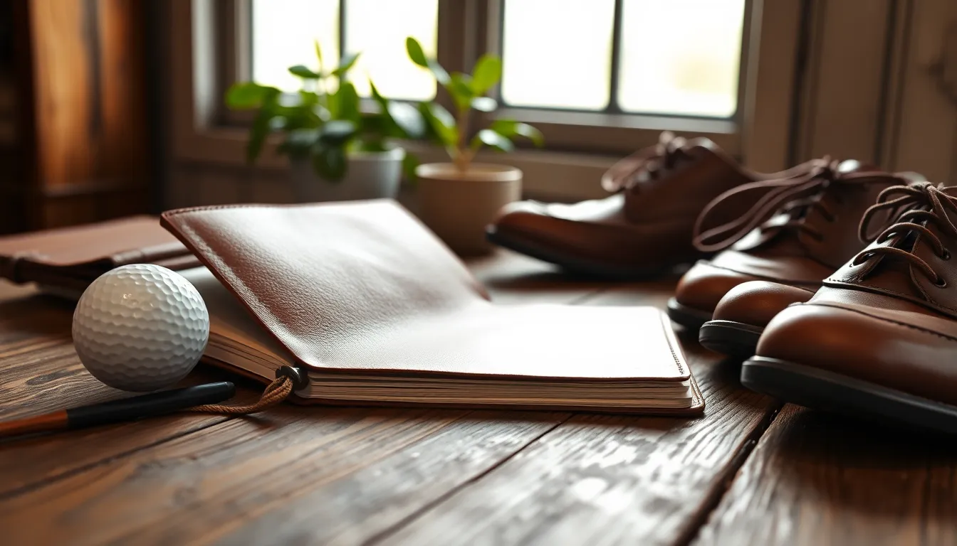 시니어 골퍼가 필드에서 골프를 치는 모습